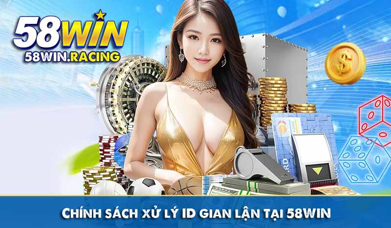 Chính Sách Bảo Mật 9 Chính sách xử lý ID gian lận tại 58WIN
